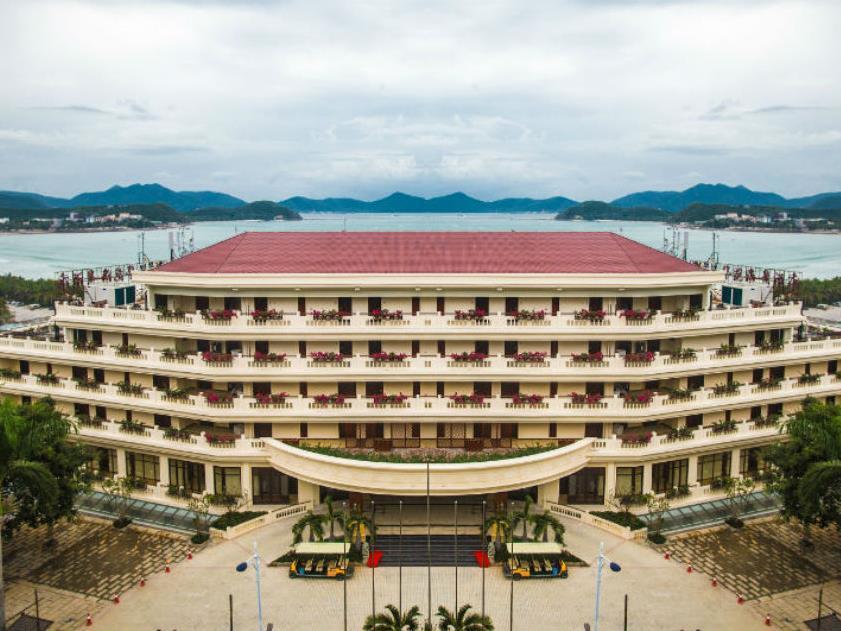 Yuhuayuan Seaview Hotel Sanya Exterior foto